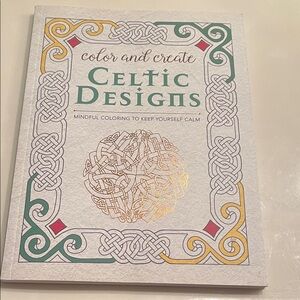 Color and Create Celtic Designs Coloring Book
